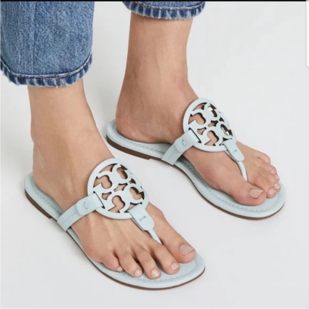 Tory Burch Light Blue Sandals size 9